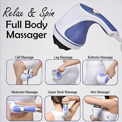 4 In 1 Relax & Spin Tone Vibration Electric Body Massager