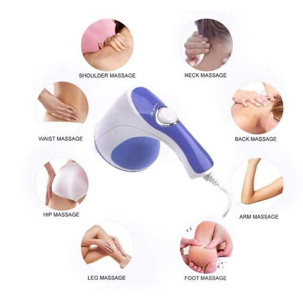 4 In 1 Relax & Spin Tone Vibration Electric Body Massager